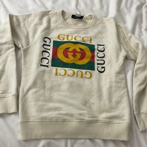 Authentic Gucci sweatshirt